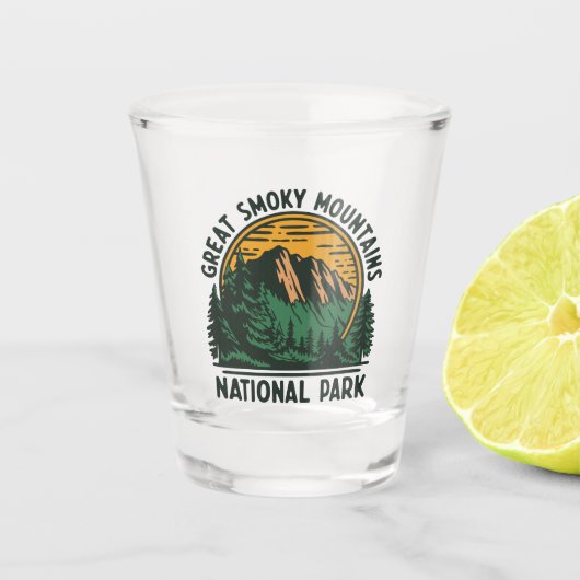 Great Smoky Mountains National Park Shot Glas (Voorkant)