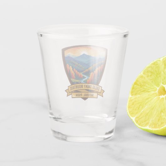 Great Smoky Mountains National Park Shot Glas (Achterkant)