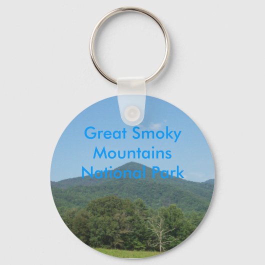 Great Smoky Mountains National Park Sleutelhanger (Voorkant)