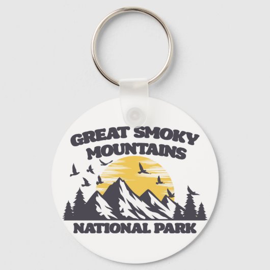 Great Smoky Mountains National Park Sleutelhanger (Voorkant)