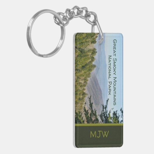 Great Smoky Mountains National Park Sleutelhanger (Voorkant Links)