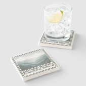 Great Smoky Mountains National Park Stenen Onderzetter (Zijkant)