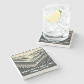 Great Smoky Mountains National Park Stenen Onderzetter (Zijkant)