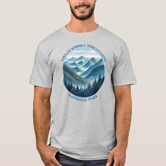 Great Smoky Mountains National Park T-shirt (Voorkant)