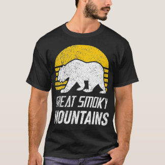Great Smoky Mountains National Park Tennessee Bear T-shirt