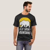 Great Smoky Mountains National Park Tennessee Bear T-shirt (Voorkant volledig)