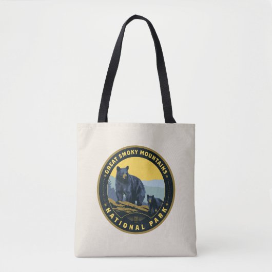 Great Smoky Mountains National Park Tote Bag (Voorkant)