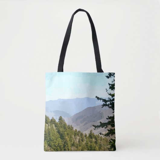 Great Smoky Mountains National Park Tote Bag (Voorkant)