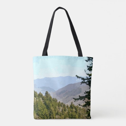 Great Smoky Mountains National Park Tote Bag (Achterkant)