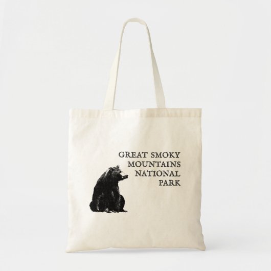 Great Smoky Mountains National Park Tote Bag (Voorkant)