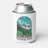 Great Smoky Mountains National Park Vintage Blikjeskoeler (Blikje Achterkant)