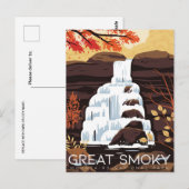 Great Smoky Mountains National Park Vintage Briefkaart (Voorkant / Achterkant)