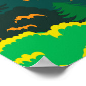 Great Smoky Mountains National Park Vintage Poster (Hoek)