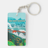 Great Smoky Mountains National Park Vintage Sleutelhanger (achterkant)