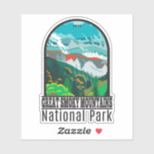 Great Smoky Mountains National Park Vintage Sticker (Vel)