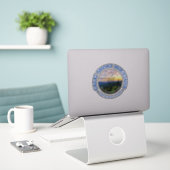 Great Smoky Mountains NP (rd)2 Sticker (Laptop op bureau)