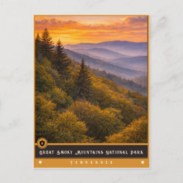 Great Smoky Mountains | Oude ansichtkaart Briefkaart