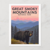  Great Smoky Mountains Park Briefkaart (Voorkant)
