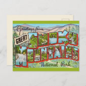  Great Smoky Mountains Park Briefkaart (Voorkant / Achterkant)