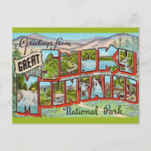  Great Smoky Mountains Park Briefkaart (Voorkant)