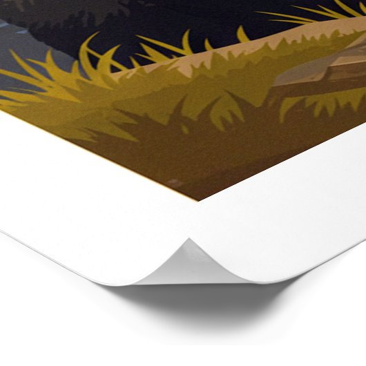  Great Smoky Mountains Park Poster (Hoek)