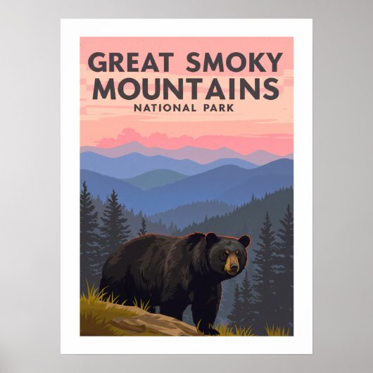  Great Smoky Mountains Park Poster (Voorkant)