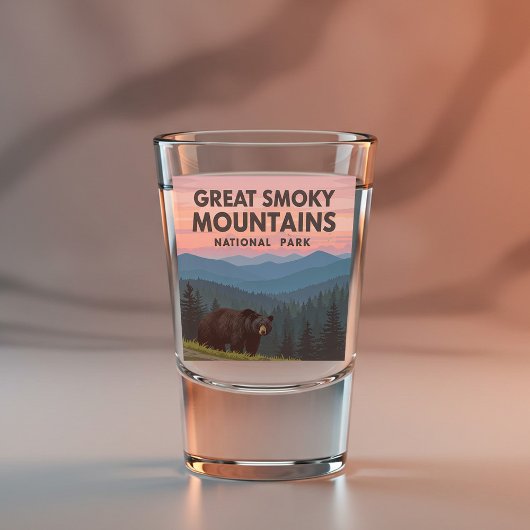Great Smoky Mountains Park Shot Glas