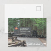 Great Smoky Mountains Postcard Briefkaart (Voorkant / Achterkant)