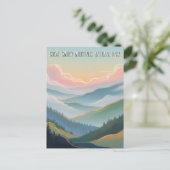 Great Smoky Mountains Reis Briefkaart (Staand voorkant)