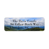Great Smoky Mountains Return Address Label (Voorkant)