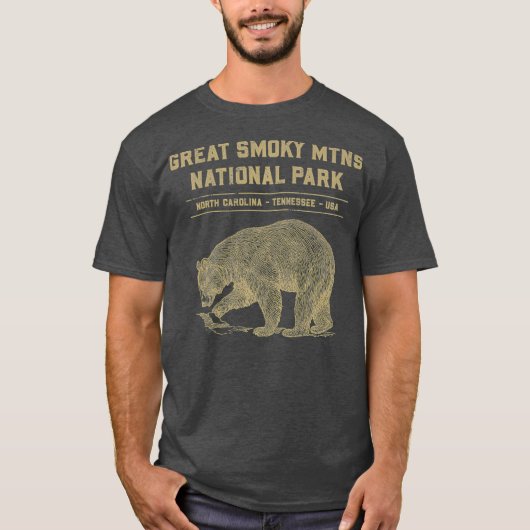 Great Smoky Mountains Shirt - National Park (Voorkant)