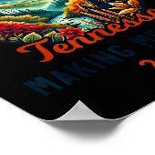 Great Smoky Mountains Tennessee 2026 Geon Forge, V Poster (Hoek)