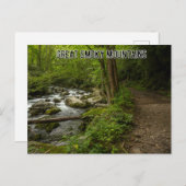 Great Smoky Mountains Tennessee Briefkaart (Voorkant / Achterkant)