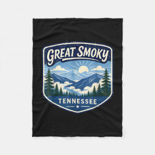 Great smoky mountains tennessee nationaal park fleece deken