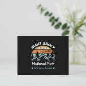 Great Smoky Mountains US National Park Camping Briefkaart (Staand voorkant)