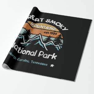 Great Smoky Mountains US National Park Camping Cadeaupapier
