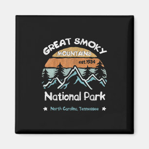 Great Smoky Mountains US National Park Camping Magneet