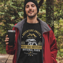 Great Smoky Mountains Vintage Forest Landscape