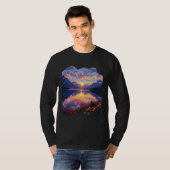 Great Smoky Mountains zonsondergang T-shirt (Voorkant volledig)