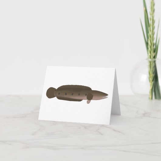 Great Snakehead Notitiekaartje (Voorkant)
