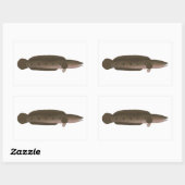 Great Snakehead Rechthoekige Sticker (Vel)