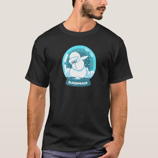 Great Snowball Snowman Snow Globe Christmas Eve Xm T-shirt (Voorkant)