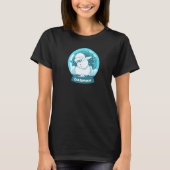 Great Snowball Snowman Snow Globe Christmas Eve Xm T-shirt (Voorkant)