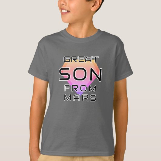 Great Son From Mars T-shirt (Voorkant)