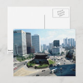 Great South Gate (Sungyemun), Seoul, Zuid-Korea Briefkaart (Voorkant / Achterkant)