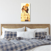 Great Sphinx Canvas Afdruk (Insitu (Slaapkamer))