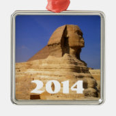 Great Sphinx of Giza, Egypte Metalen Ornament (Voorkant)