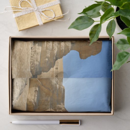 Great Sphinx of Giza with Khafre pyramid - Egypt Tissuepapier (Geschenk)