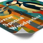 Great Spotted Woodpecker Album Cover Poster (Hoek)