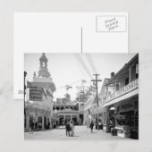 Great Steeplechase, Bowery, Coney Island 1903 Briefkaart (Voorkant / Achterkant)